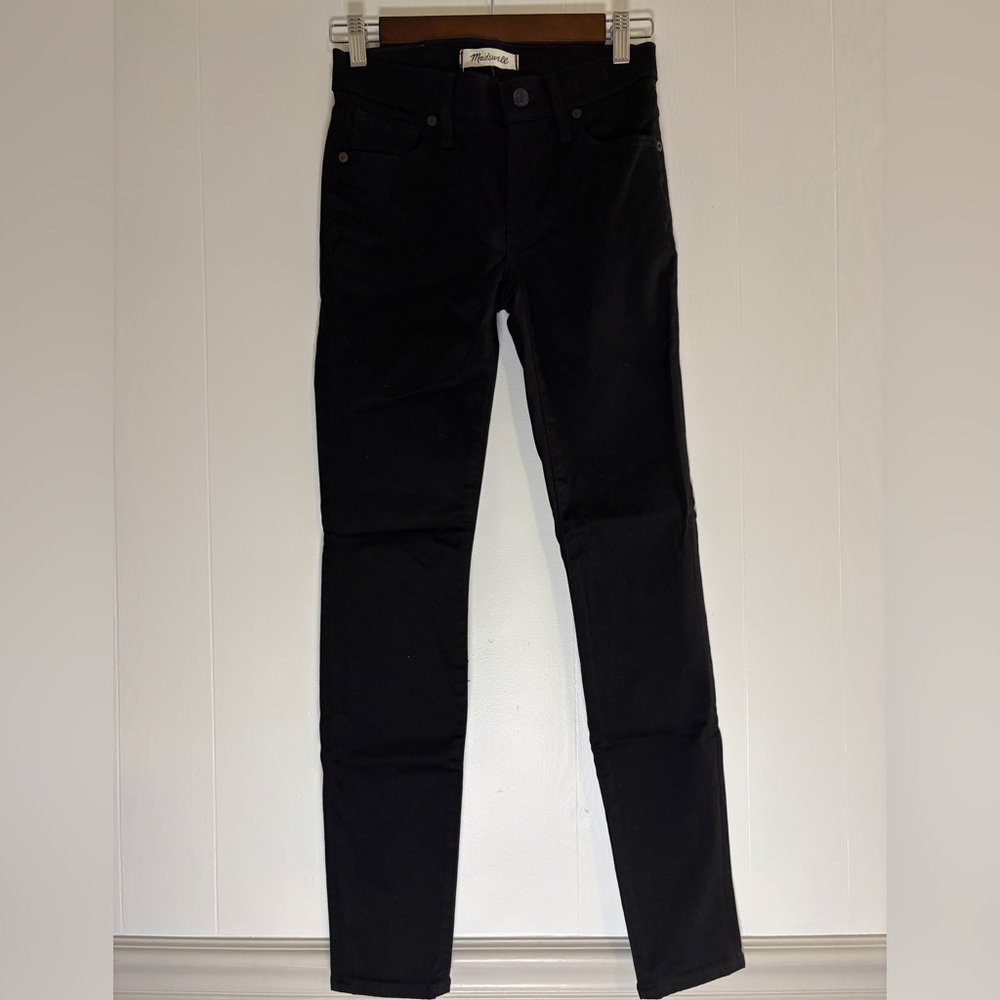 Madewell Classic Black Skinny Jeans